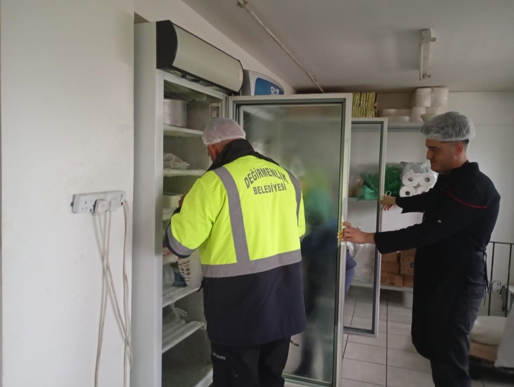 Değirmenlik Akıncılar Belediyesi aralık ayında 41 iş yerini denetledi, 3 işletmeye ceza yazdı