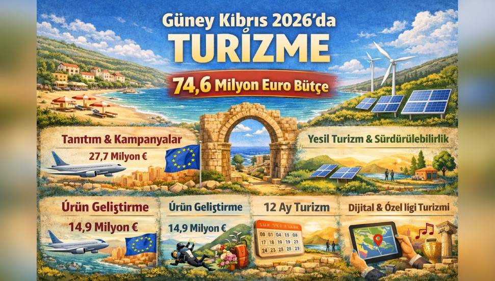 Rumlar 2026’da turizme 74,6 milyon Euro bütçe ayırdı