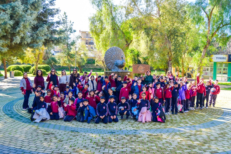 Gazi-Canbulat İlkokulu Öğrencileri Çağlayan Parkı’nda fidan dikti