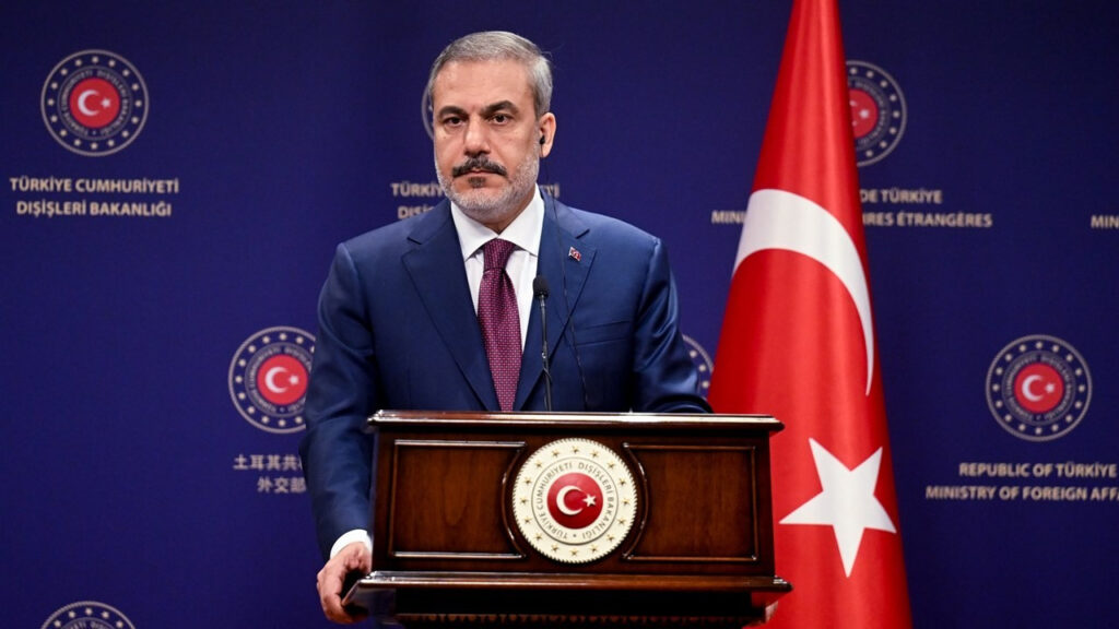 TC Dışişleri Bakanı Fidan, İstanbul’da basın toplantısında konuştu