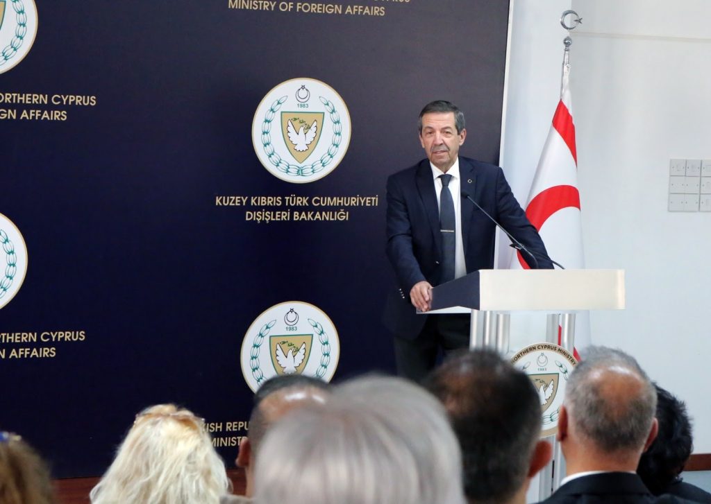 Dışişleri Bakanı Ertuğruloğlu: “Egemen eşitlik ve eşit uluslararası statü politikasından dönüş olmayacak”