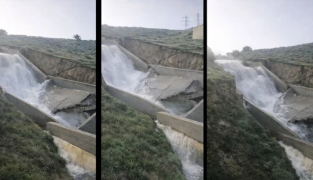 Güzelyurt’ta Akdeniz Barajı’nın dolu savağında ciddi yapısal hasar tespit edildi: Acil önlem uyarısı