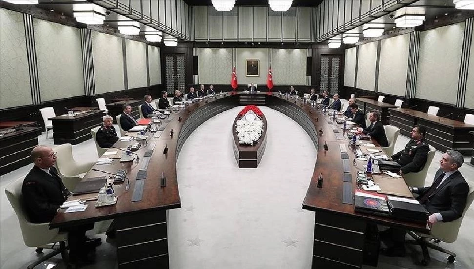 Türkiye Milli Güvenlik Kurulu toplanıyor