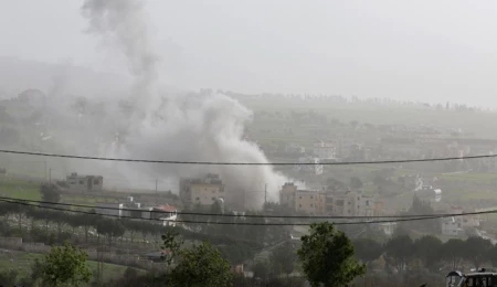 İddia: İsrail ordusu, Lübnan-Suriye sınırına kimyasal madde püskürtüyor