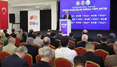 KIBTES ve Eğitim-Bir-Sen “Ortak Başkanlar Kurulu” Girne’de toplandı