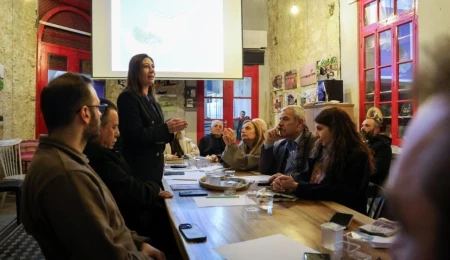 CTP, Lefke’de sivil toplum örgütleriyle buluştu: Özgün yapı korunmalı; imar planı hayata geçirilmeli