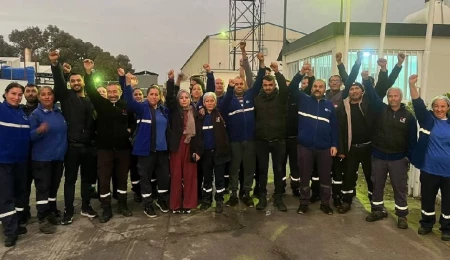 Dev-İş: 6 Şubat’ta başlatılan 24 saatlik Ektam Kıbrıs grevi, yarın da devam edecek