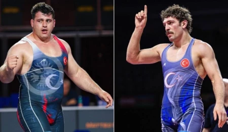 Türkiye’de Milli güreşçi Rıza Kayaalp ve Yüksel Sarıçiçek, Zagreb Açık’ta altın madalya kazandı