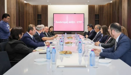 CTP’nin AKEL’i ziyareti Rum basınında