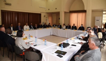 İki toplumlu parti temsilcileri Ledra Palace’ta bir araya geldi: UNFICYP Misyon Şefi de katıldı