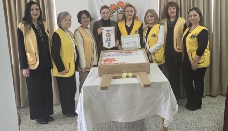 Lefkoşa Başkent Lions’tan görme engelliler okuluna anlamlı destek: Bir sınıfın altyapısı yenilendi