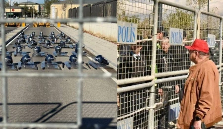 Fiber Optik Protokolü gerginliği devam ediyor: Polis barikatı, grev yasağı kararı!