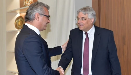 Tufan Erhürman, Almanya’nın Lefkoşa Büyükelçisi Jugel’ı kabul etti