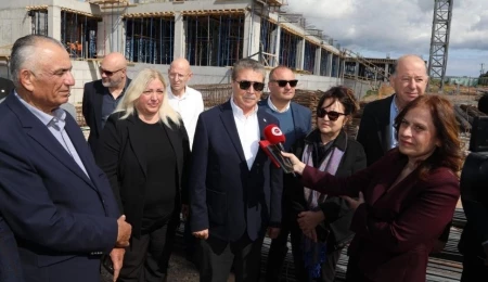 Üstel, Pamuklu Devlet Hastanesi’nde inceleme yaptı: Hastane, yıl sonundan önce tamamlanacak