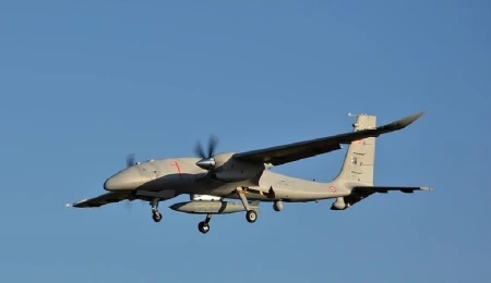 Rum basını: Türkiye’ye ait bir SİHA, Çatalköy semalarında görüntülendi