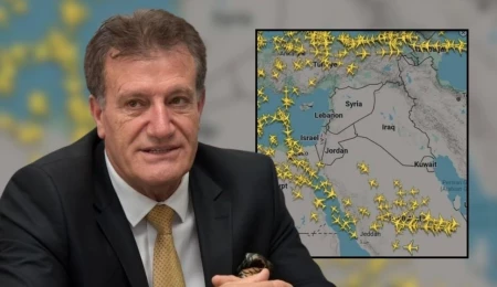 Güney’de “Lefkoşa FIR Hattı” hava trafiğine kapatıldı: Kuzey’de faaliyetler normal devam ediyor