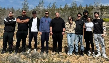 Liberal Demokrasi Hareketi, Serhatköy’de 150 üyesi adına 150 fidan dikti