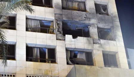 İsrail’in Beyrut’ta bir otele düzenlediği saldırıda 4 kişi öldü, 10 kişi yaralandı