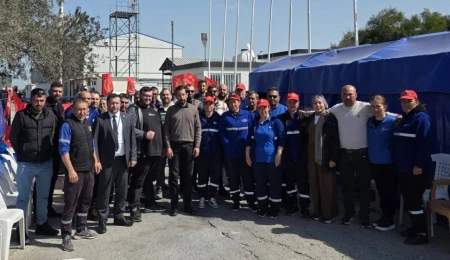 Ali Özgöçmen: Ektam Kıbrıs işçilerinin mücadelesi ilham verici