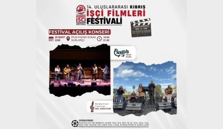 14’üncü Uluslararası Kıbrıs İşçi Filmleri Festivali 26 Mart’ta başlıyor