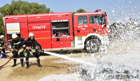 Haftalık İtfaiye raporu: 8 yangın ve 17 özel servis olayı meydana geldi