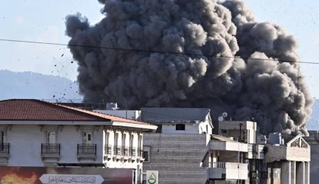 İsrail, Lübnan’ın güneyi ve doğusundaki beldelere yeni hava saldırıları düzenledi