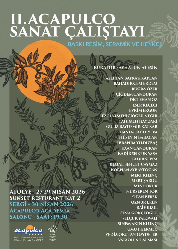 Acapulco 2. Sanat Çalıştayı: “Akdeniz’in Sessiz Tanığı; Zeytin” 27 Nisan’da Acapulco’da…