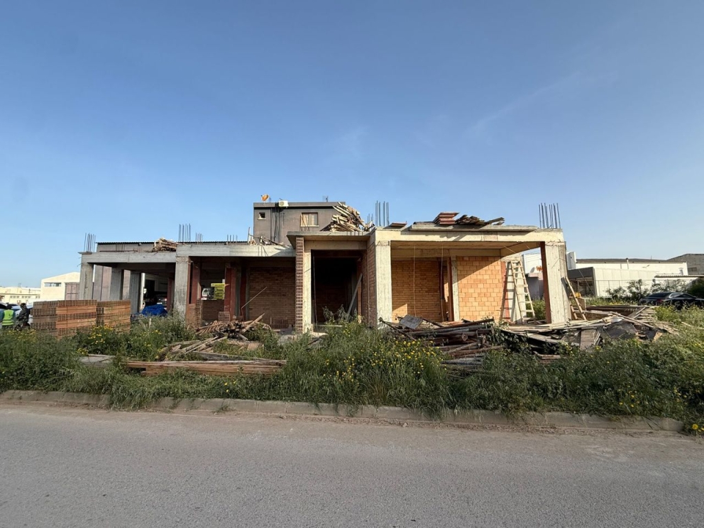 Atatürk Mesleki Eğitim Merkezi inşaatında yeni aşama