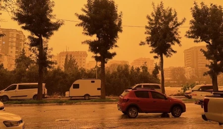 Afrika tozu Türkiye’de Alanya’yı esir aldı