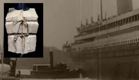 Titanic kazasından kurtulan yolcuya ait can yeleği açık artırmaya çıkıyor