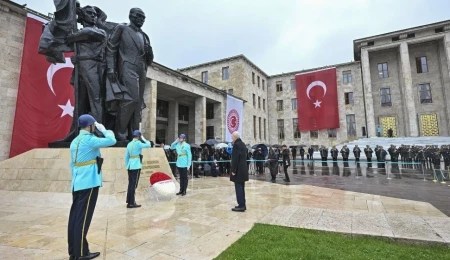 TBMM’de 23 Nisan ve 106’ncı yıl töreni gerçekleştirildi