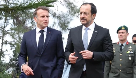 Macron Güney Kıbrıs’ta: Hristodulidis’le Doğu Akdeniz, Kıbrıs sorunu ve AB gündemi başlıklarını görüşecek