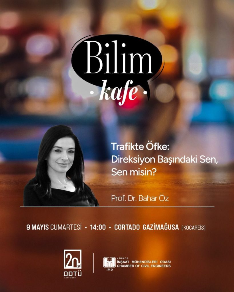 Gazimağusa’da trafikte öfke konulu bilimsel tartışma toplantısı düzenlenecek