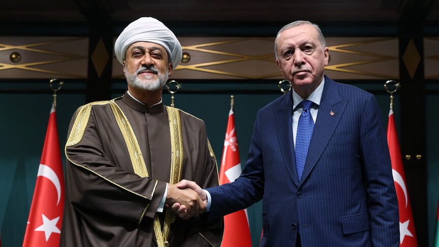 TC Cumhurbaşkanı Erdoğan, Umman Sultanı Bin Tarık ile telefonda görüştü