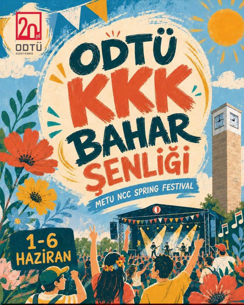 ODTÜ KKK Bahar Şenliği 1 Haziran’da başlıyor