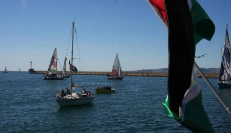 Kıbrıs açıklarındaki “Global Sumud Flotilla” krizi Güney Kıbrıs’ta tartışma yarattı