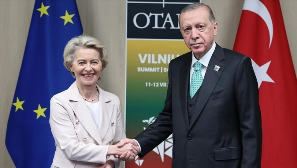 Erdoğan ile von der Leyen görüşmesinde Kıbrıs konusu da ele alındı