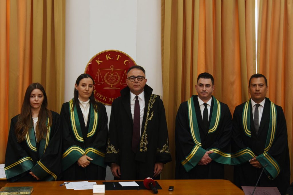 Yeni atanan yargıçlar yemin ederek göreve başladı