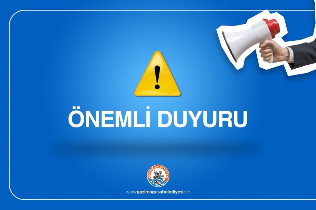 Gazimağusa Belediyesi, mezbahadaki hizmetin geçici olarak durdurulduğunu bildirdi