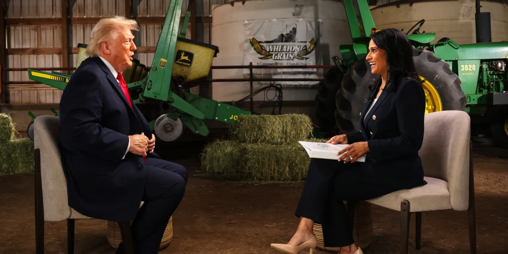 Sunucunun sorusuna kızan Trump, NBC röportajını yarıda bıraktı