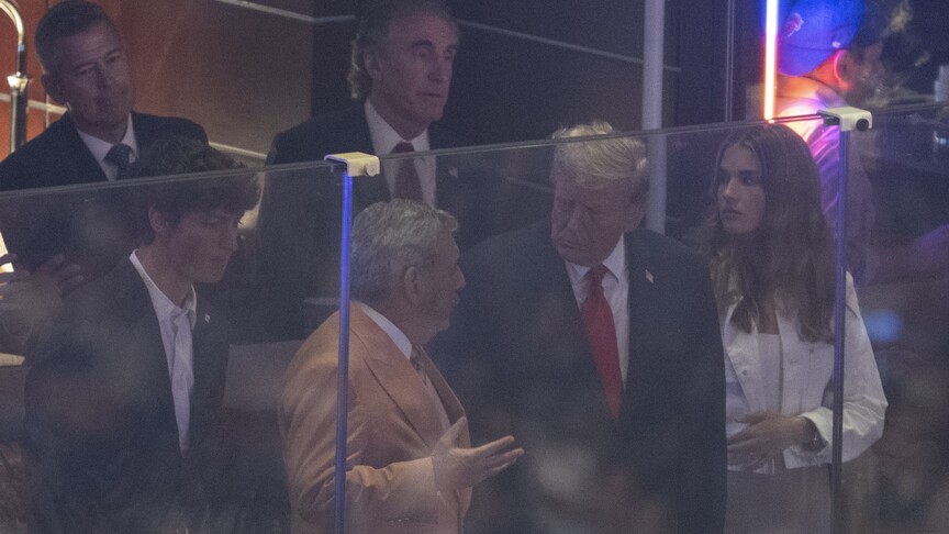 ABD Başkanı Trump, New York’taki NBA final maçında seyirciler tarafından yuhalandı