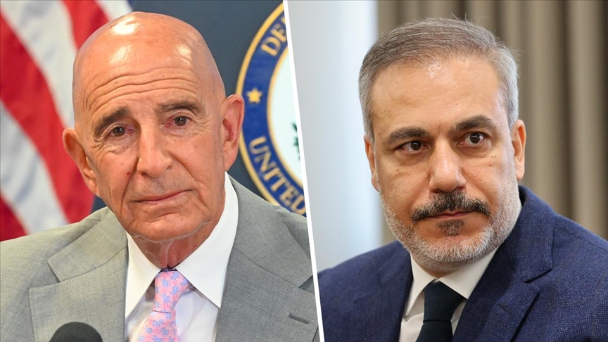 Hakan Fidan, Tom Barrack ile görüştü