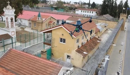 Güney Kıbrıs’ta mahkumlara İHA ile uyuşturucu madde atılmaya çalışıldı