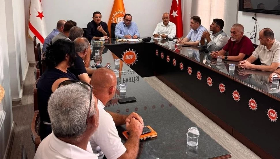 Oğuz, Lefkoşa örgüt başkanlarıyla bir araya geldi: UBP’nin en büyük gücü, halkımızla kurduğu güçlü bağ