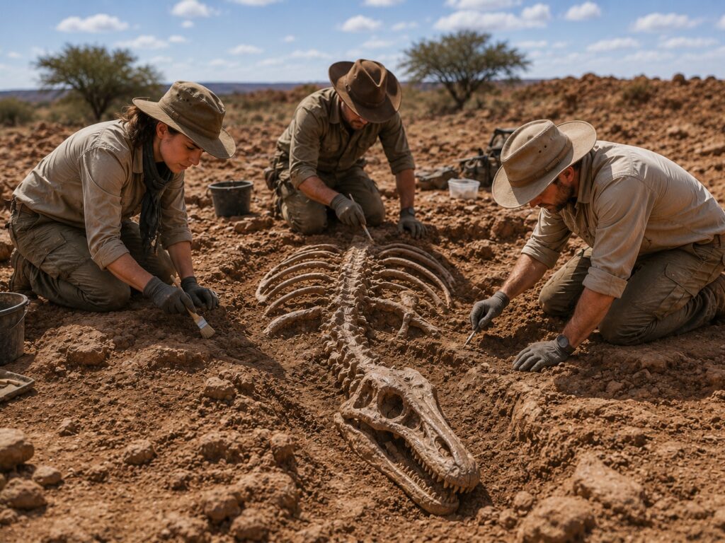 Bilim insanları Zimbabve’de 210 milyon yıllık yeni bir dinozor türü keşfetti