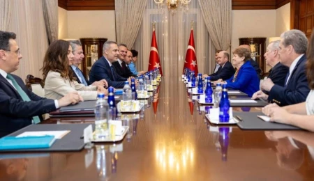 Türkiye Dışişleri Bakanı Fidan, Ankara’da ABD’li senatörleri kabul etti