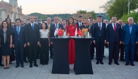 Kıbrıs Barış Harekatı, İstanbul’da resepsiyonla kutlandı: Ana vatanımızla et ve tırnak gibiyiz