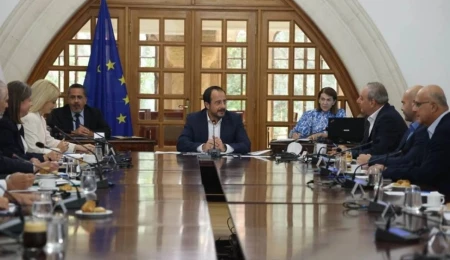 Güney’de Ulusal Konsey, Guterres’in ziyareti öncesi toplanıyor; Hristodulidis yarın Atina’da