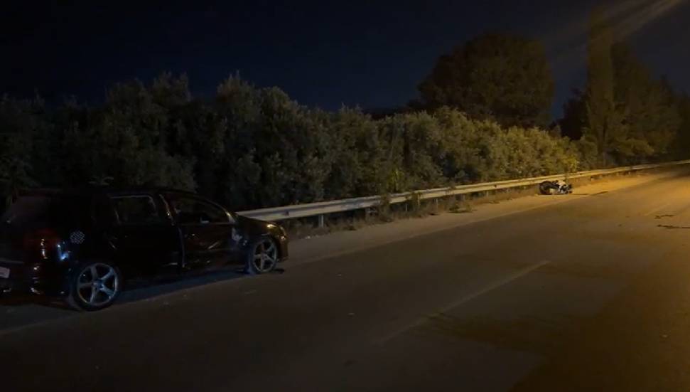 Girne-Alsancak Çevre Yolu’nda kaza: Motosiklet sürücüsü ağır yaralı