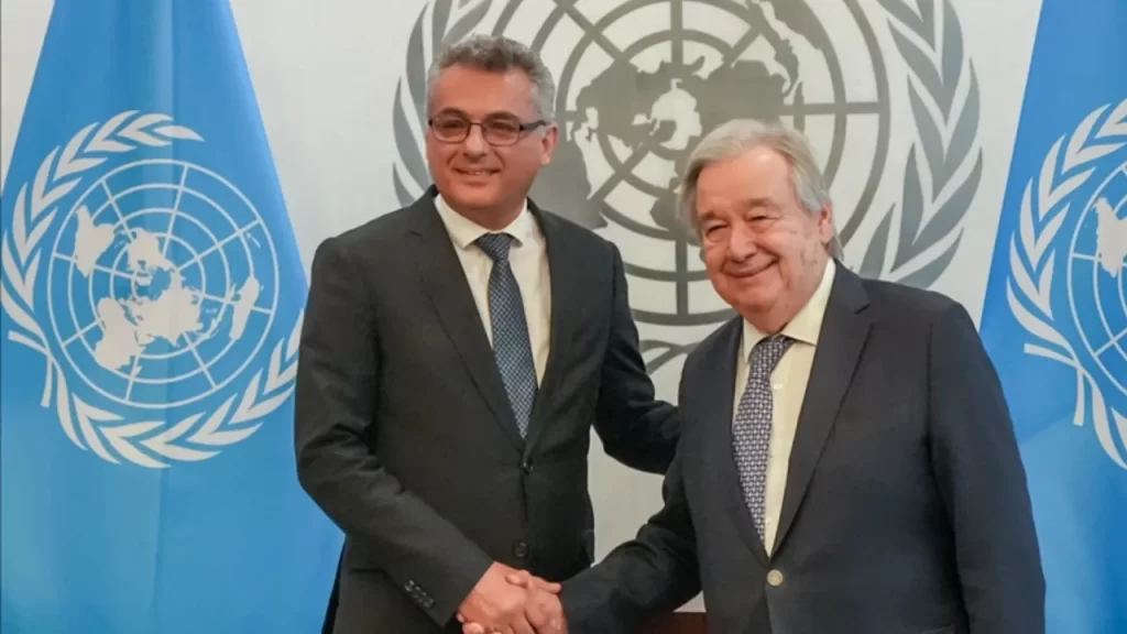 Erhürman-Guterres görüşmesi yarın 11.45’te